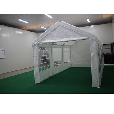 Carport exterior 3X6M cobertizo de jardín con puertas y ventanas madera tratada a presión natural