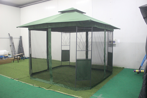 Protección solar impermeable cubierta para gazebo exterior 206 * 46.5 * 10.5cm Tamaño del paquete