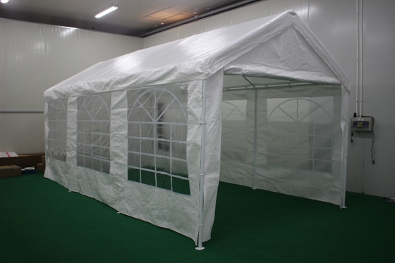 Carport exterior 3X6M cobertizo de jardín con puertas y ventanas madera tratada a presión natural