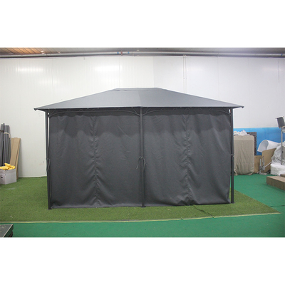 Canopy de poliéster Gazebo de moda 3X3.5CM para eventos al aire libre de fácil montaje