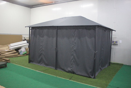 Canopy de poliéster Gazebo de moda 3X3.5CM para eventos al aire libre de fácil montaje