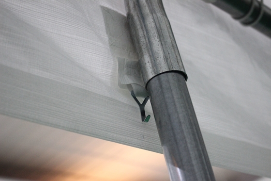 Sombra solar plegable de metal para doseles de puertas de coches de larga duración y fácil de instalar