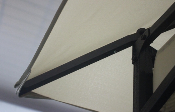3x3x2.7M Acero exterior con doble cubierta Gazebo para patio Canopy Party Santuario al aire libre