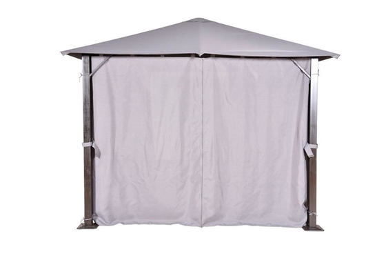 Pintura de sobresaliente robusta y funcional Gazebo metálico con arcos