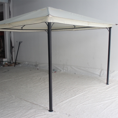 Techo de jardín a prueba de agua al aire libre Pergola carpa con ventanas sobresalientes con marco de acero fuerte