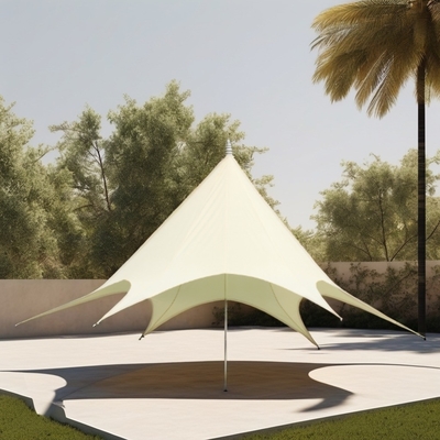 Tenda de estrellas al aire libre a medida para la sombra de la playa Canopy del pabellón de los cielos