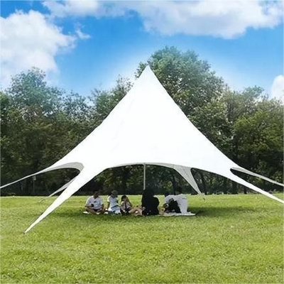 Tenda de estrellas al aire libre a medida para la sombra de la playa Canopy del pabellón de los cielos