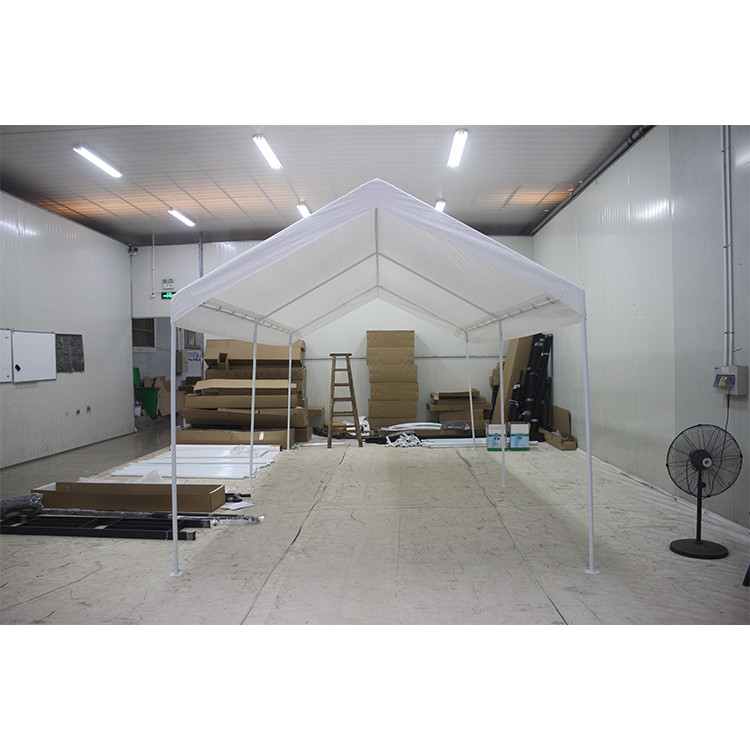 NATURE Tipo de madera tratada a presión Granero de almacenamiento al aire libre 3 x 6 pies Canopy para estacionamiento de automóviles