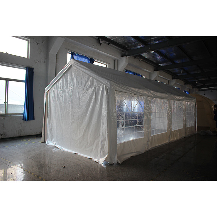 Fácil instalación de doble bastidor para exteriores puerto de coches garaje cubierta de carpa refugio para el almacenamiento