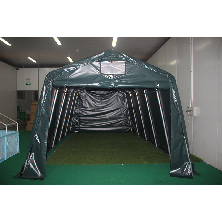 330*600*260cm impermeable PVC plegable cobertizo para bicicletas cubierta de refugio tienda de almacenamiento carport
