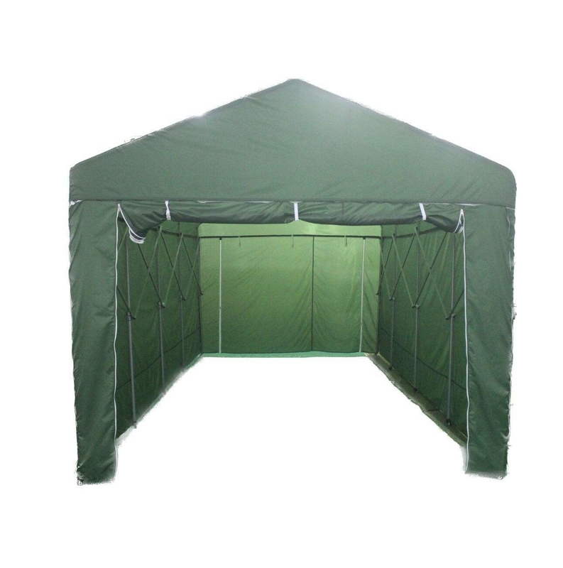 Casa verde de 3mx6mx2.65m para jardinería al aire libre Durable y de larga duración