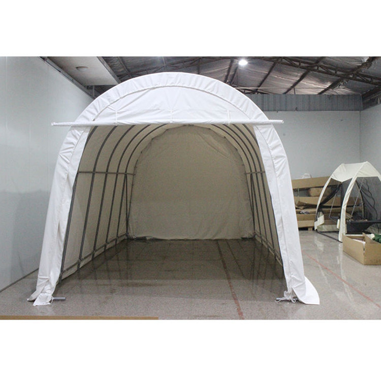 Fácil montaje de doseles plegables Carport para estacionamiento de invierno paquete tamaño 228 * 46 * 10cm