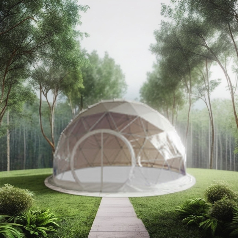 Canopy de campamento de cielo estrellado Un pabellón tratado con calor para aventuras al aire libre ecológicas