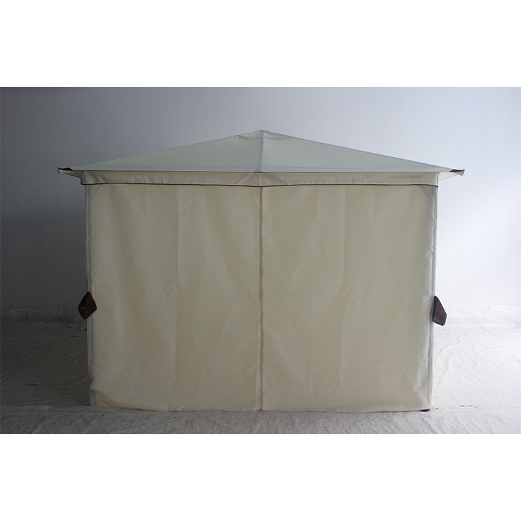 Marco de acero y tamaño del paquete 209*33*14.5cm 3.3*3.3M Tienda plegable de mirador para jardín
