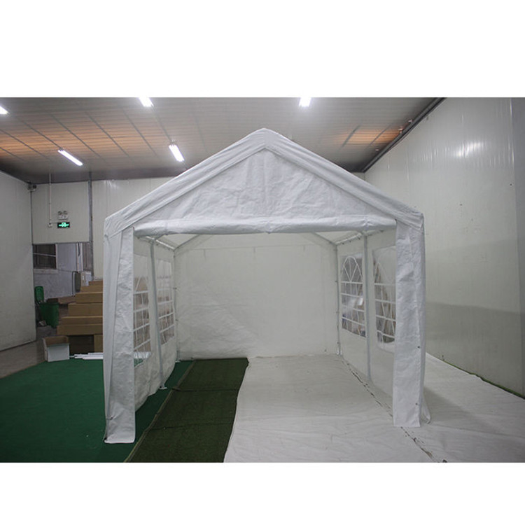 Estilo estable Carport de trabajo pesado Gazebo Canopy Garaje refugio para automóviles para estructura estable