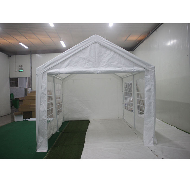 Partida al aire libre PE Carport 3X6M con cubierta superior resistente al agua y UV