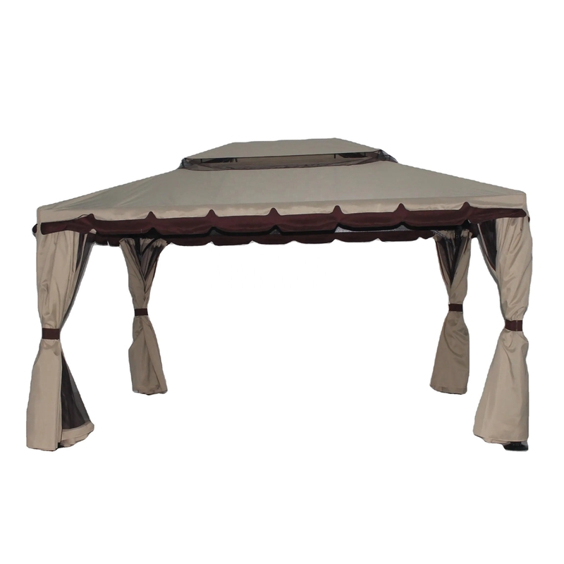Crear un hermoso entorno al aire libre con nuestro material de PVC de tienda de gazebo de 3 * 4M