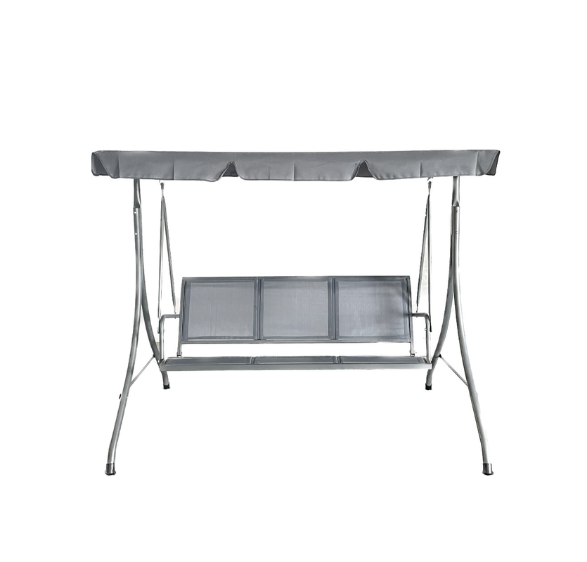 Tipo de metal Techo exterior colgante silla de cama colgante para 3 personas patio jardín