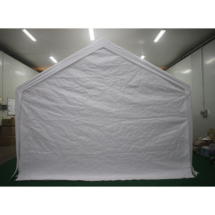 Carport Garage Canopy Shelter Tent con paredes laterales Polvos galvanizados para el almacenamiento de vehículos