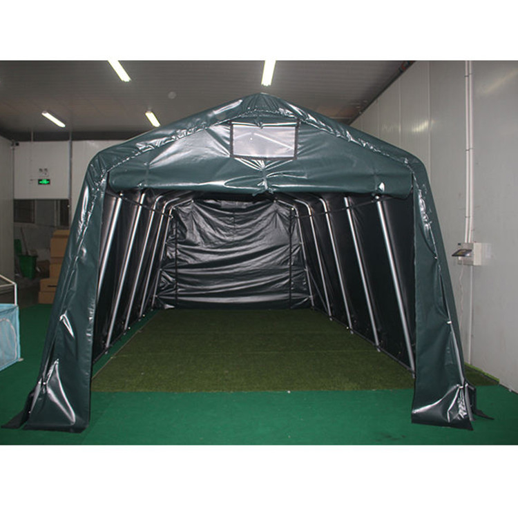 Tipo de metal PVC plegable para bicicletas coberturas de cubierta para carport plegable