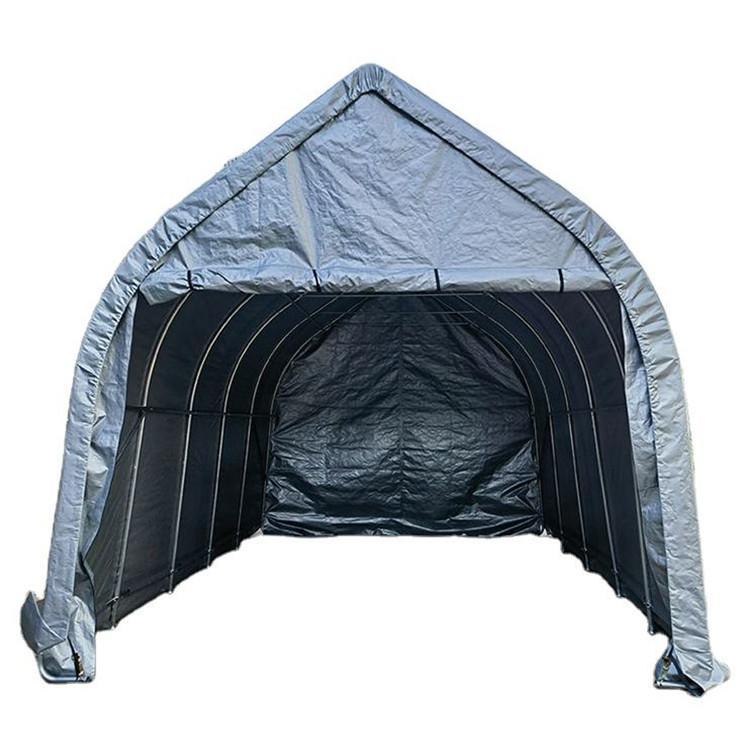 Cuadro de metal portátil Almacenamiento al aire libre refugio garaje para carport de trabajo pesado fiesta