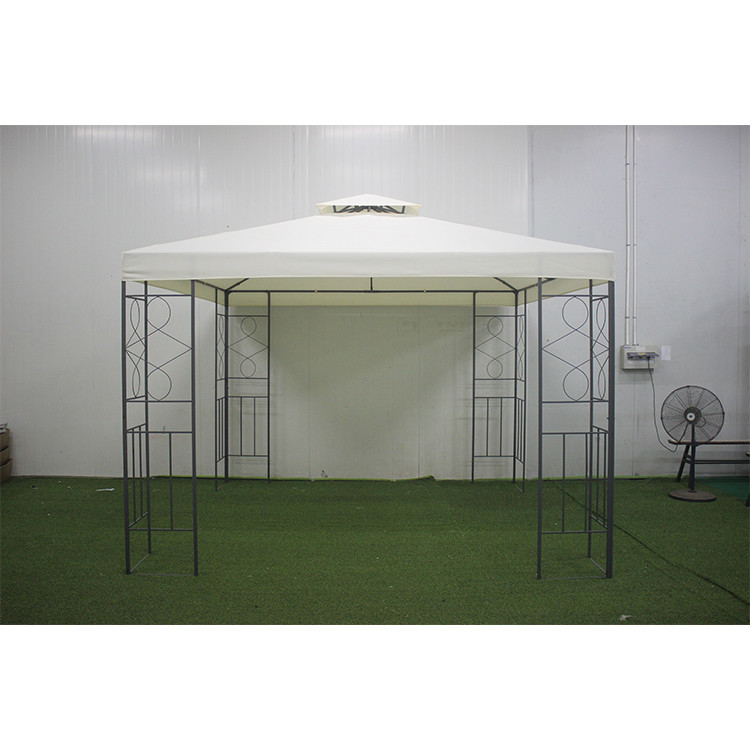 Crear un espacio exterior elegante y funcional con el pabellón de acero de patio de 3x3m