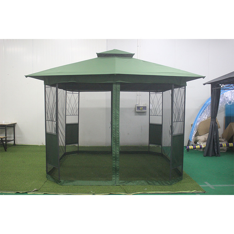 Protección solar impermeable cubierta para gazebo exterior 206 * 46.5 * 10.5cm Tamaño del paquete