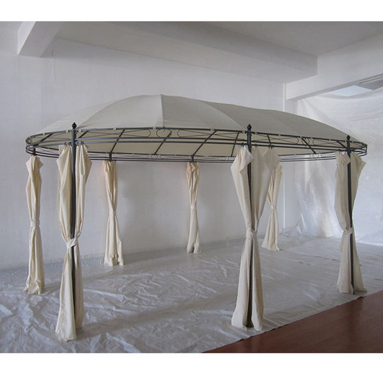 Gazebo de acero resistente 3.5*5.3M para paquete al aire libre Tamaño 204*38.5*22.5cm Diseño elegante