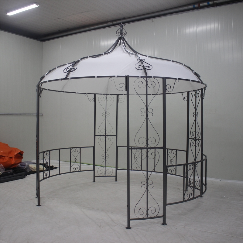 Gazebo de jardín para relajación y entretenimiento al aire libre