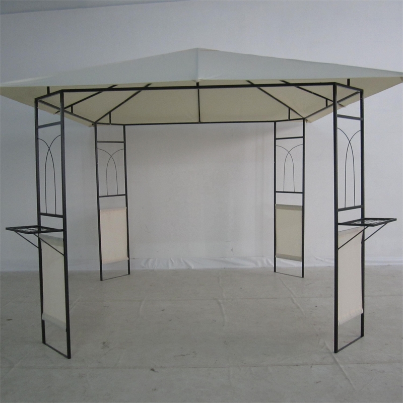 Canopy de jardín impermeable Pergola ventanas sobresalientes Cortina de carpa con colores personalizados